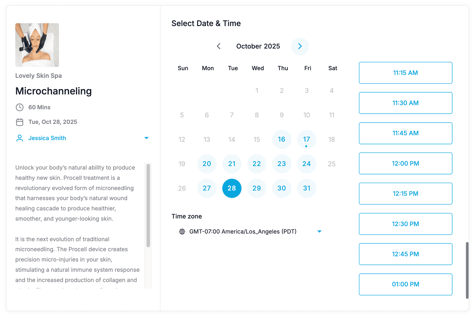 Appointment and Calendar Booking